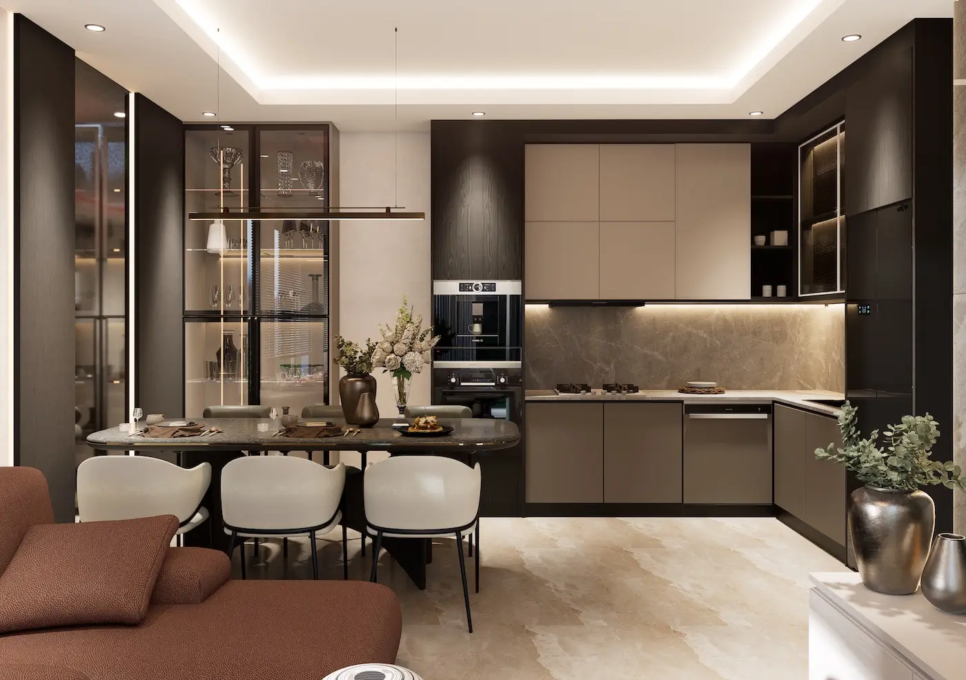 Kitchen area